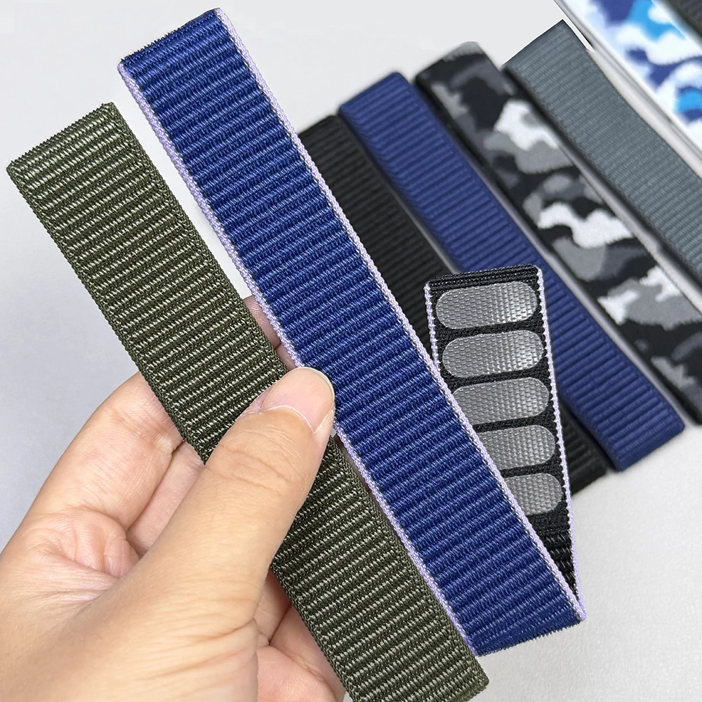 QuickFit 22mm 26mm Nylon Loop Watch Strap For Garmin Tactix 8/Fenix 9/8PRO/7/7X/6/6X/5X/5Plus/Epix Pro/Enduro 3 Braided Bracelet