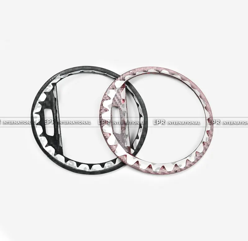 Dry carbon Air Vent Outlet Cover For Fiat 500 Abarth 595 695 Abarth Accessories Auto Interior Trim view 3