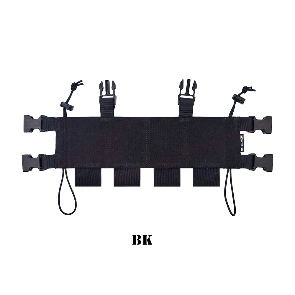 SS style Chest Rig Minimalist Low Visibility Concealed Elastic Tactical Chest Hanger 556/762 Mag Pouch