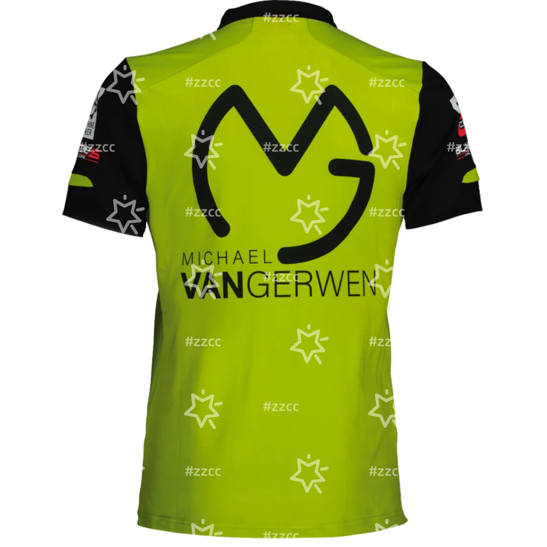 Pro-Line Michael van Gerwen Shirt Sonny's Billard Supplies Darts Polo Shirt Sports Men's T-Shirt Kid's Clothing Tee Y2k Woman