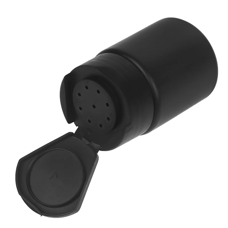 Botella de talco con tapa abatible de 70ml, dispensador de polvo cosmético recargable, contenedor de polvo de plástico, botellas de macetas vacías