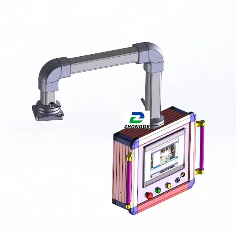 Cantilever control box human- machine-tool interface boom box aluminum alloy electrical control box 7 inch/10 inch