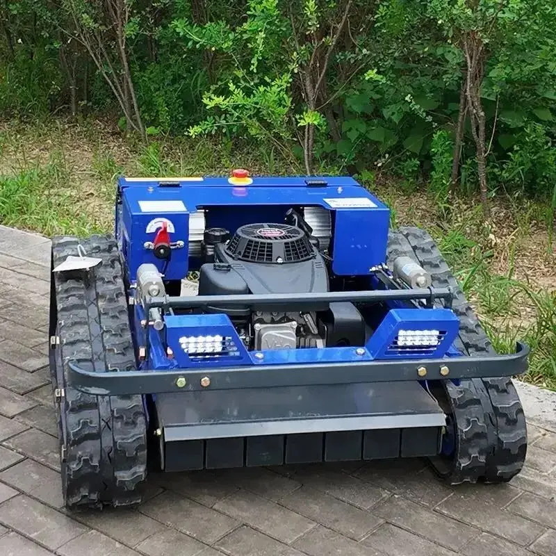 

Customized Farm Crawler Wheel Self Propelled Robot Grass Cutter Lawn Mower