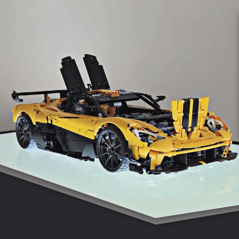 DIY Speelgoed Montage MOC 215951 Gepersonaliseerde Luxe Technische Super Sprots Auto Model Bouwstenen Baksteen Kerstcadeaus Voor Kinderen