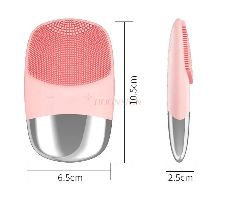 Facial Wash Charging Vibration Silicone Facial Wash Waterproof Ultrasonic Pore Cleaner