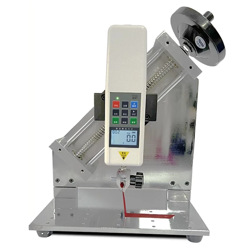 90° peel strength tester Self-adhesive tear force tester Aluminum copper foil adhesion tester 500N