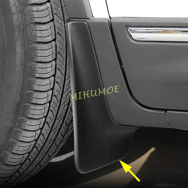 

Комплект из 4 брызговиков для колес автомобиля Lincoln MKC 2015-2019 с крепежными винтами