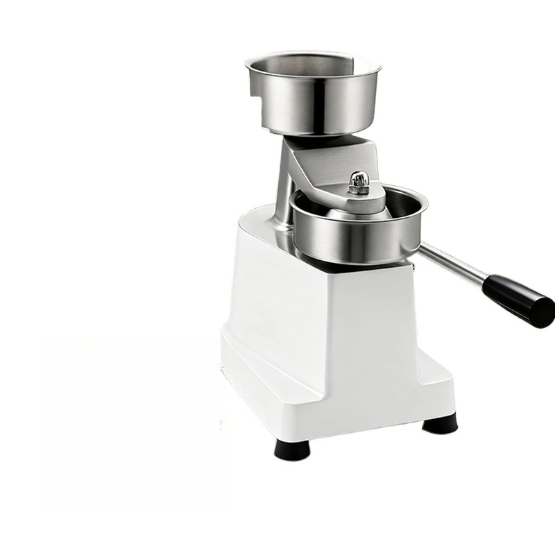 

150mm Commercial Manual Pressing Small Fish Beef Round Meat Pie Machine