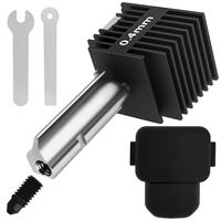 Mini Extrusion Head Kit for A1/A1 Min Enduring 3D Printer Hotend Kit with 0.2/0.4 mm Nozzle Extruder Hotend Kit with Silicone