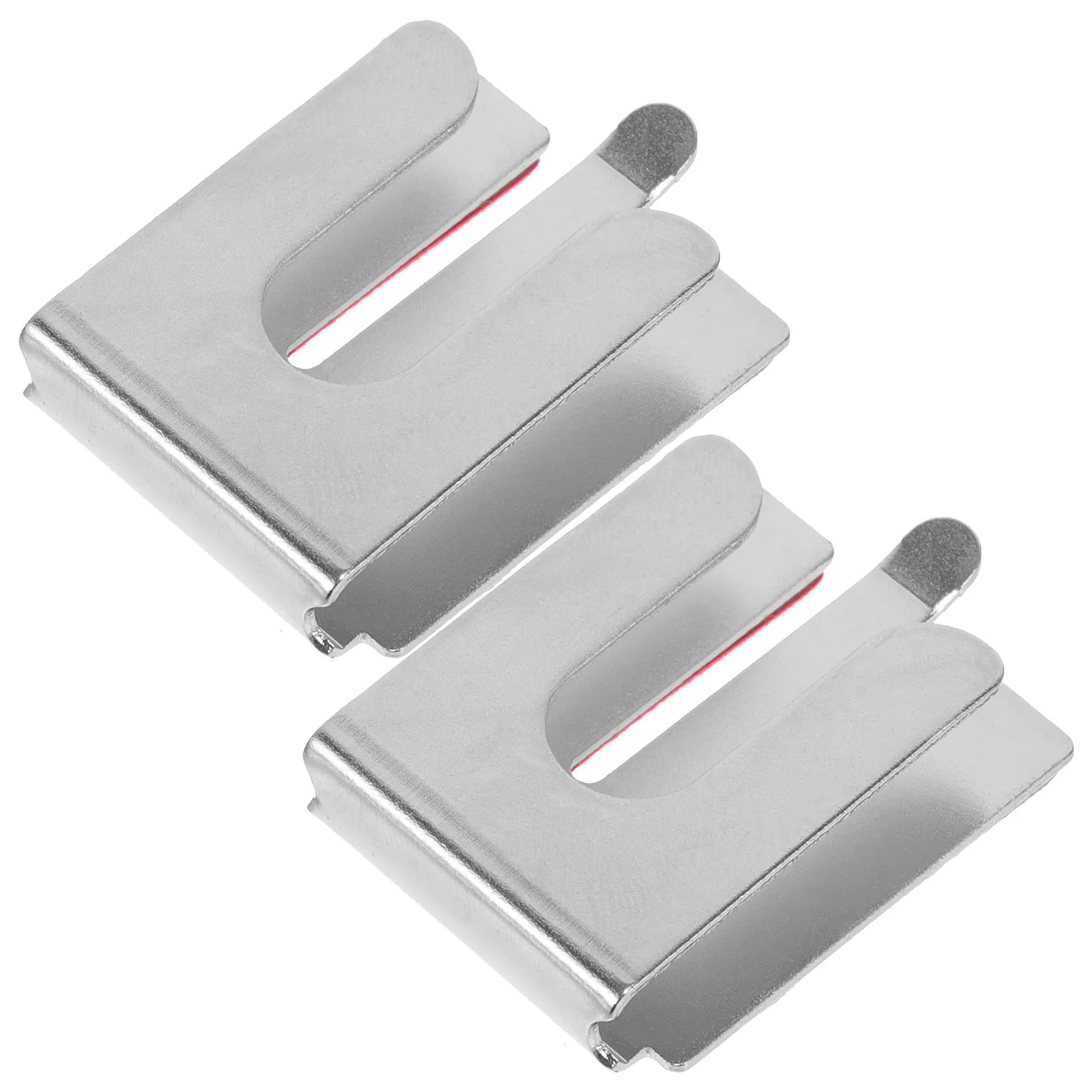

2 Pcs Microphone Hook Bracket Car Holder Metal Support Adjustable Clip Collar For Radio