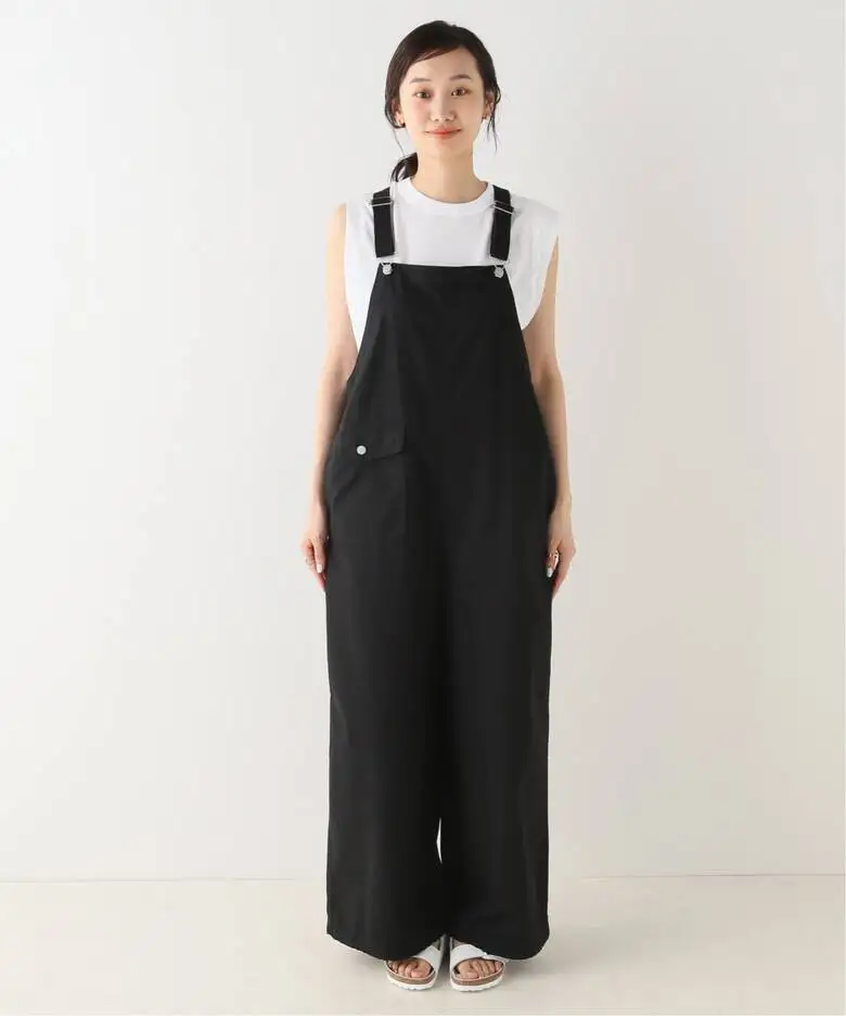 Lente Zomer Nieuwe Sle Retro Losse Casual Dames Overall Bib Overalls Hoge Taille Commute Sle Lange Broek Rits Sluiting