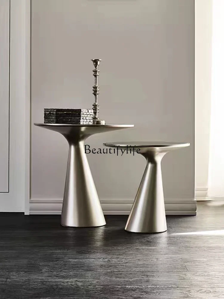 

Italian Minimalist Sofa Side Table Home Design Creative Corner Table