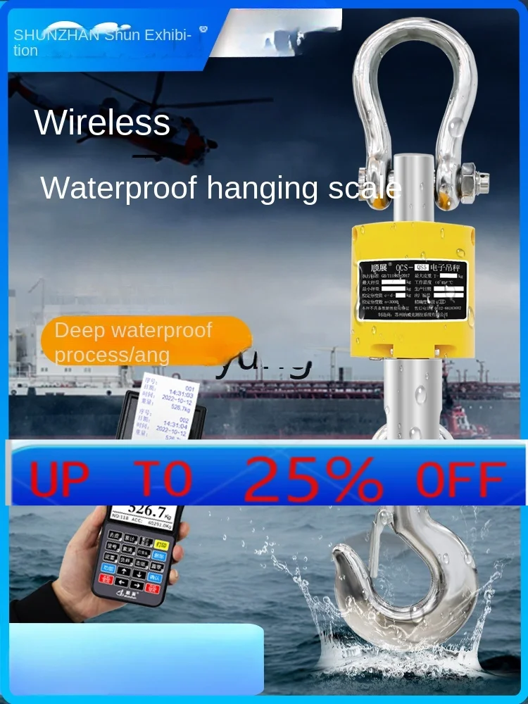 

Электронные подвесные весы CX, подвесные весы, крючок, беспроводные водонепроницаемые весы, ручная печать на поясе