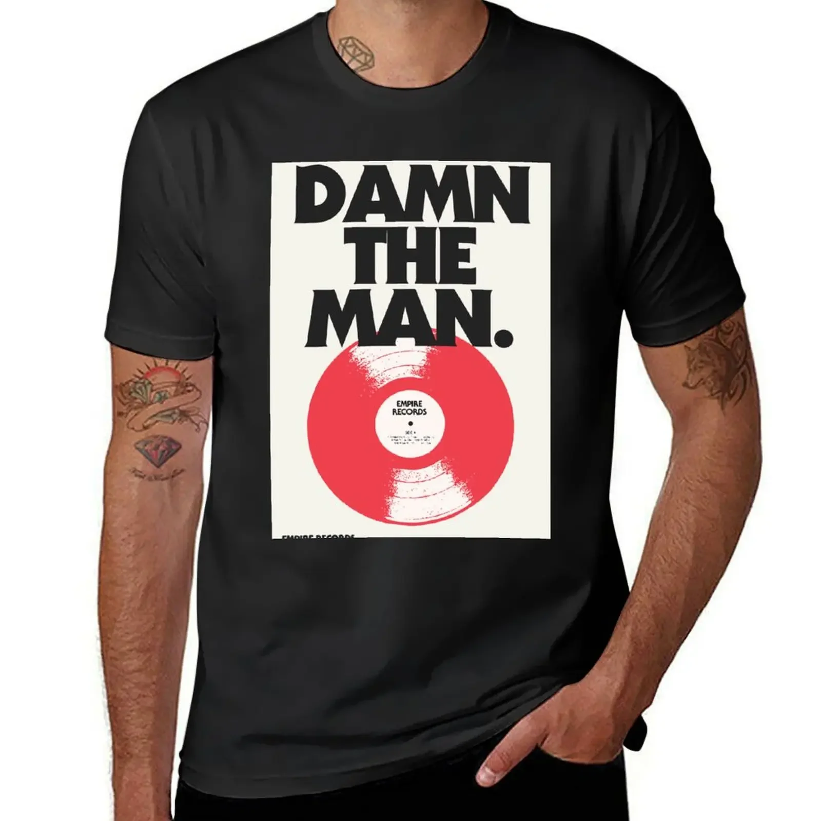 

Empire Records Movie Poster T-Shirt oversized graphic tee Funny t-shirts Anime t-shirt plain white t shirts men
