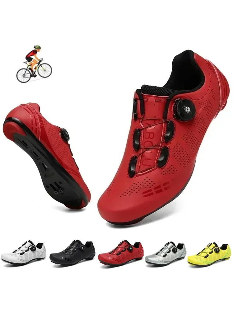 AliExpress ACKOOR Unisex Cycling Shoes Road Bike Men Racing Self-Locking Speed Bicycle Sneakers Women Spd Cleats road Cycling Footwear