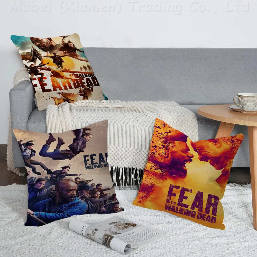 

Fear The Walking Dead Cushion Cover Pillowcase Upholstery Sofa Throw Pillow Home Decor Pillowcas