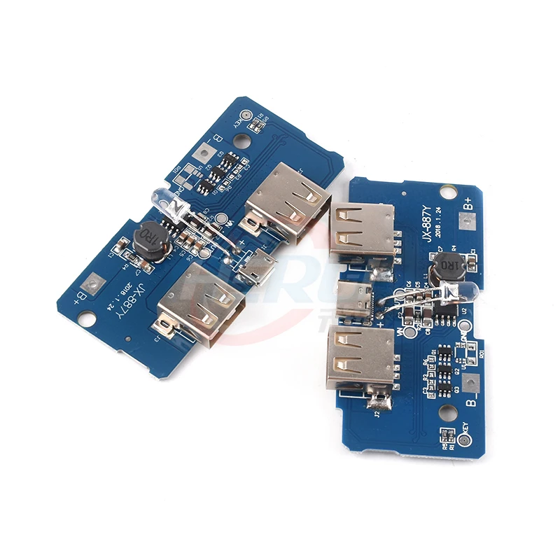 18650 battery 3.7V to 5V2A Booster module DIY charging bank / Mobile power motherboard / TYPE-C Indicates the interface