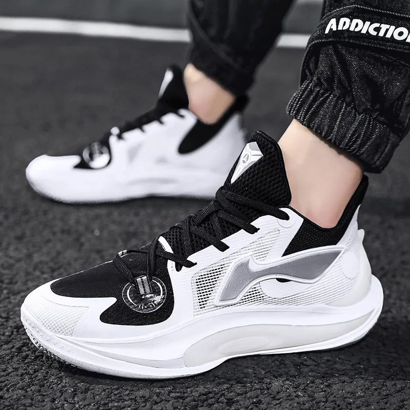 Lynjacye Women Pink Color Basketball Shoes Boys Trainers Platform Designer Sneakers Woman Non-Slip zapatillas view 5