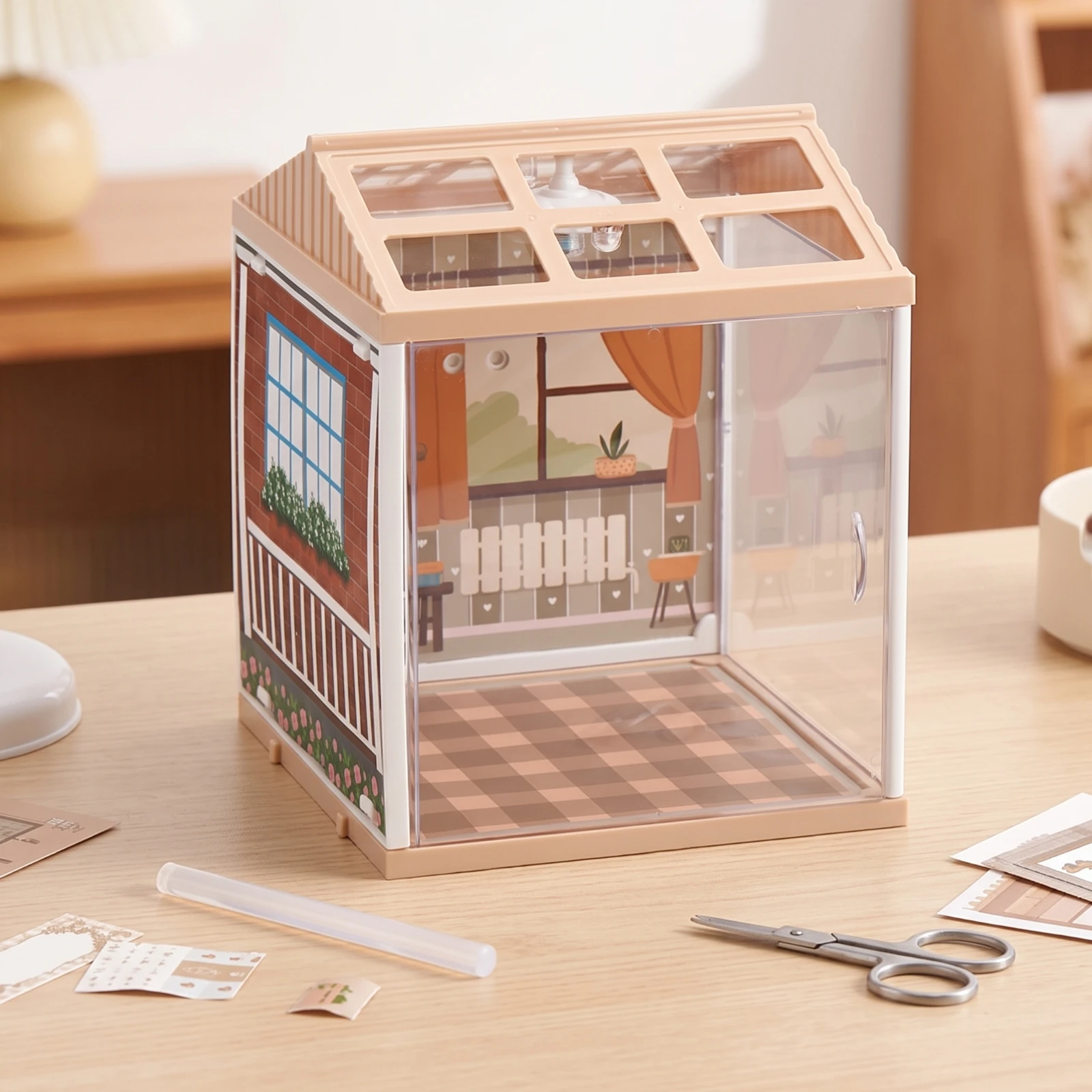 Miniature Scene House Clear Mi - огляд і ціна Model Kit House