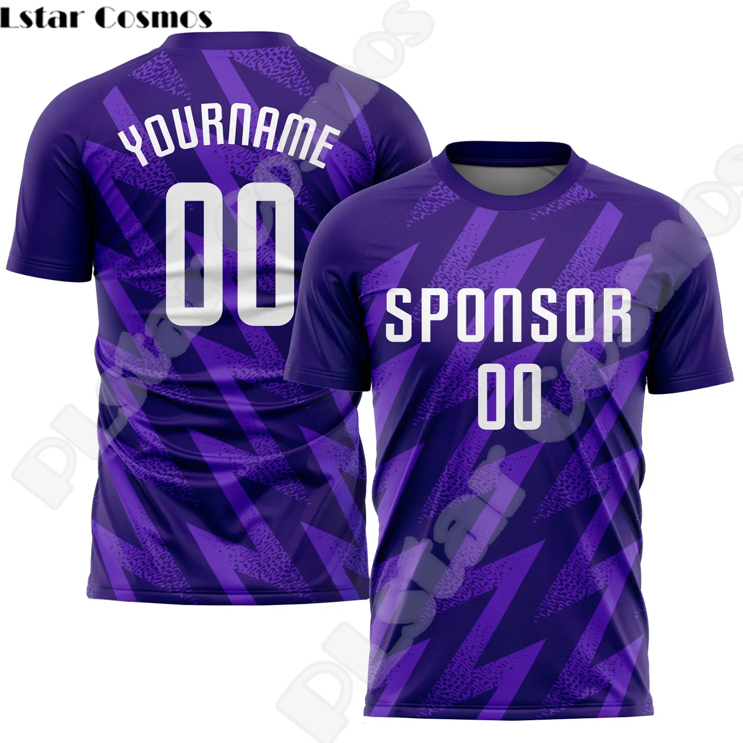 Camiseta de fútbol con nombre personalizado, ropa de calle con logotipo de jugador, camisetas informales de verano con estampado 3D, Harajuku X8,