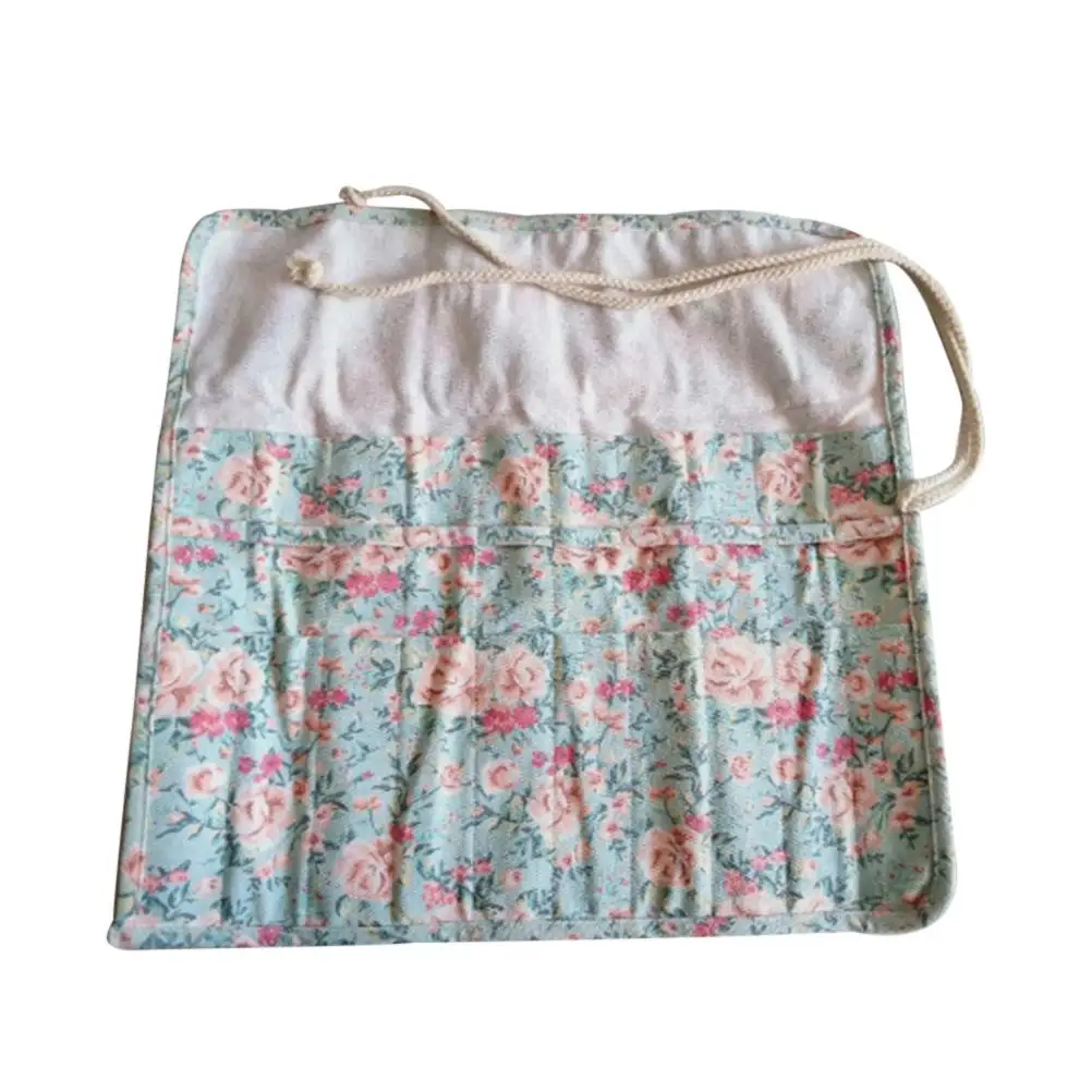 20 Slots Pencil Pouch Holder Wrap Case Dedicated Paintbrush Storage Protect Pencils