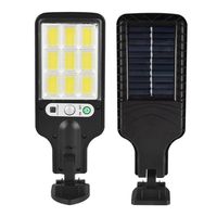 Waterproof LED Solar Street Lights 108COB 3 Light Mode Solar Powered Security Light Easy To Install Ultra Bright Solar Wall Lamp