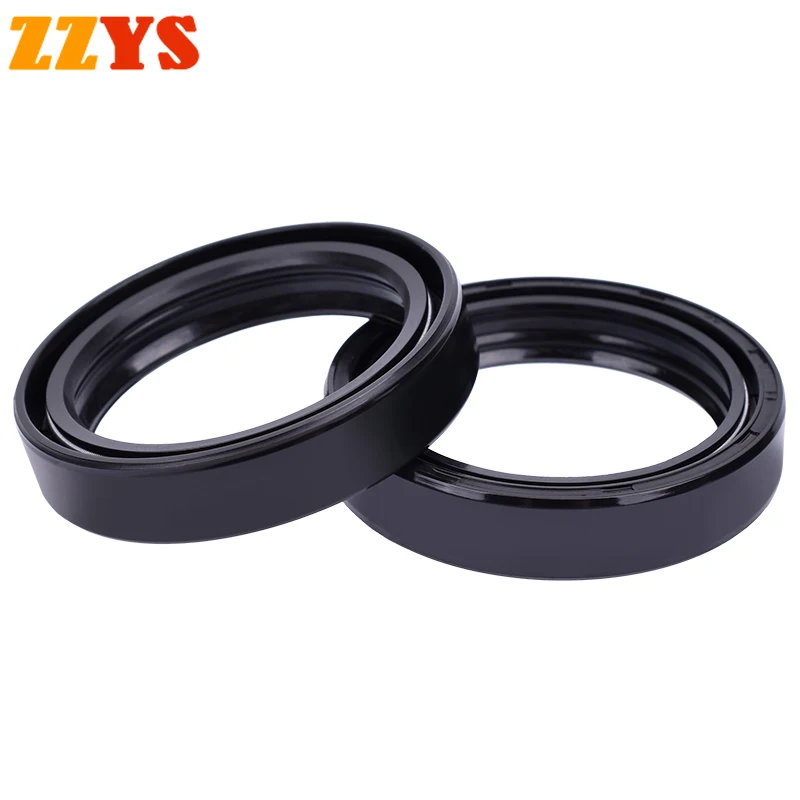 43x55x11 Motorcycle Front Fork Oil Seal 43 55 Dust Cover Lip For YAMAHA TDM 96-99 5VX-23145-00 MT 01 MT1600 For Triumph T2040683