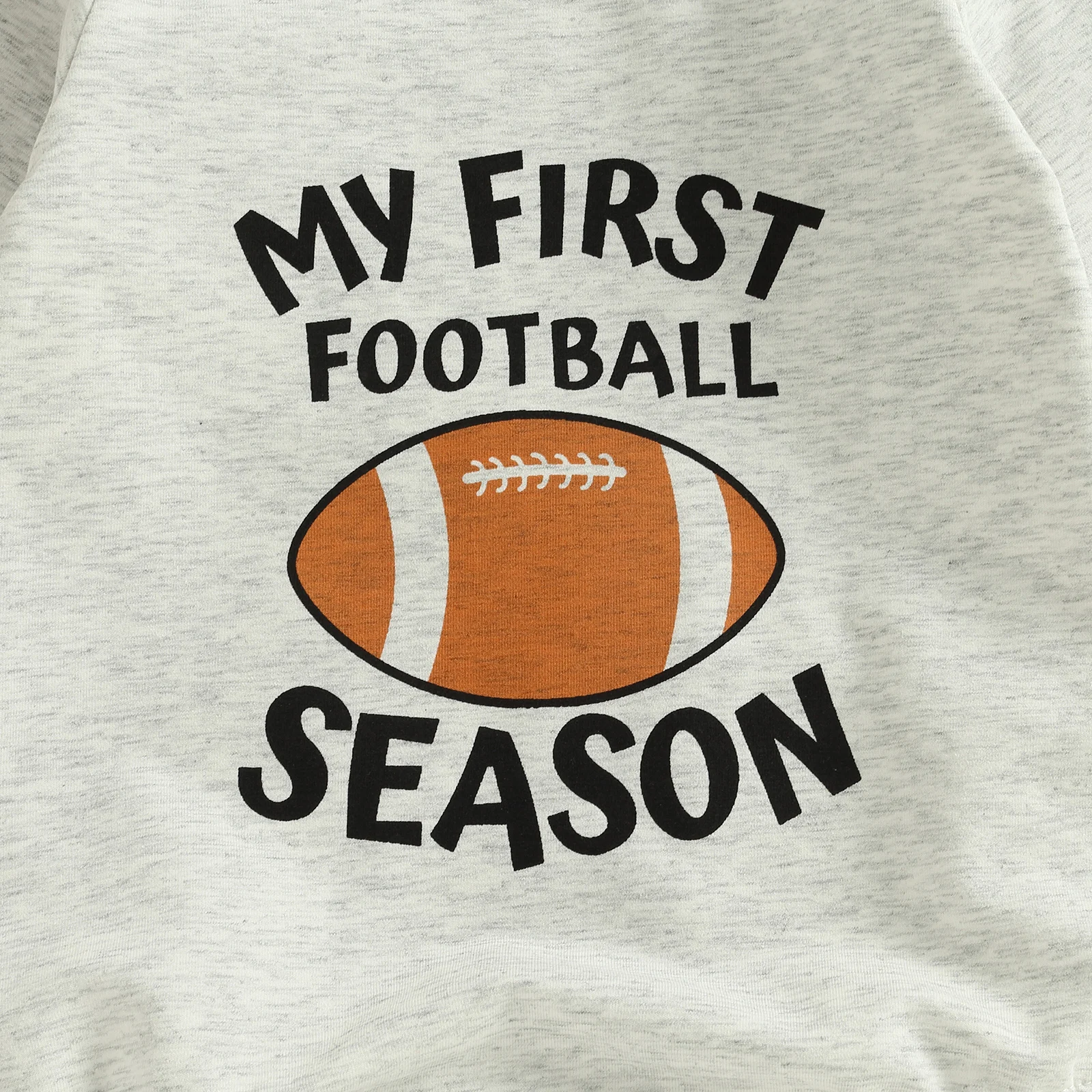 

Infant Baby Autumn Romper Rugby Letter Print Long Sleeve Round Neck Jumpsuit for Newborn Boys Girls