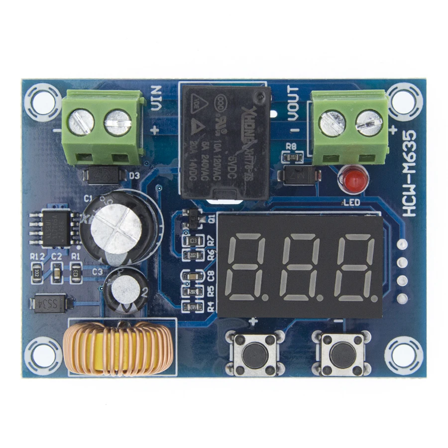 XH-M609/M603 DC 12V-36V Charger Module Voltage OverDischarge Battery Protection Precise Undervoltage Protection Module Board