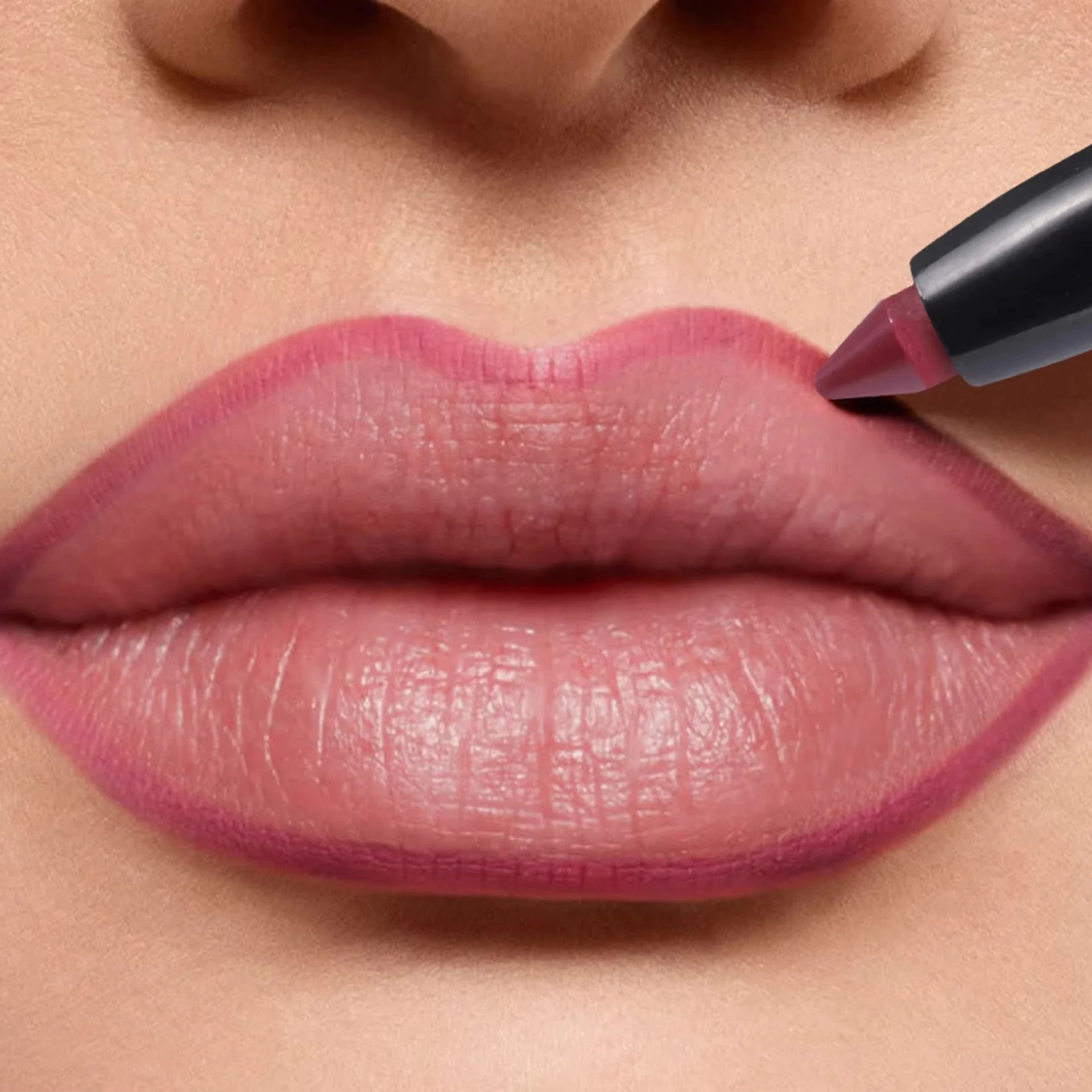 6-kolorowa kredka do ust Wodoodporna, długotrwała, aksamitna, matowa, wielokolorowa kredka do ust Korektor do ust Kosmetyki do wypełniania ust