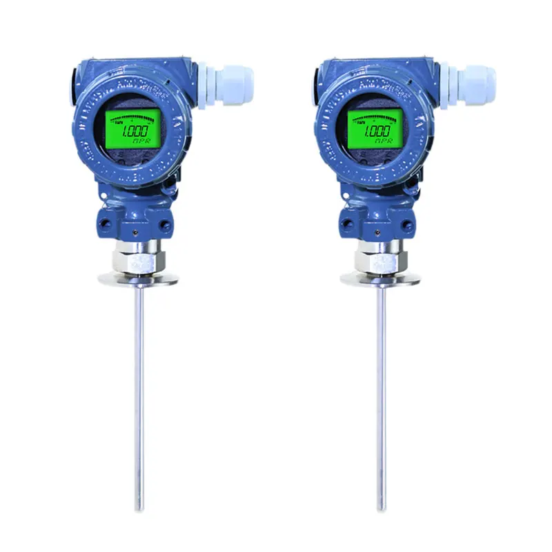 sewage tank 4-20ma capacitive liquid level gauge transmitter anti-corrosive oil diesel fuel 300mm 400mm capacitance level sensor