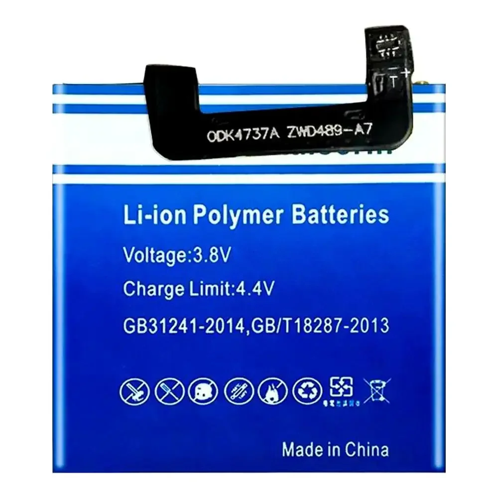 

Smartwatch Battery For Jeep Full State F01 F02 Smart Watch 650mAh Reliable Replacement High-Efficiency