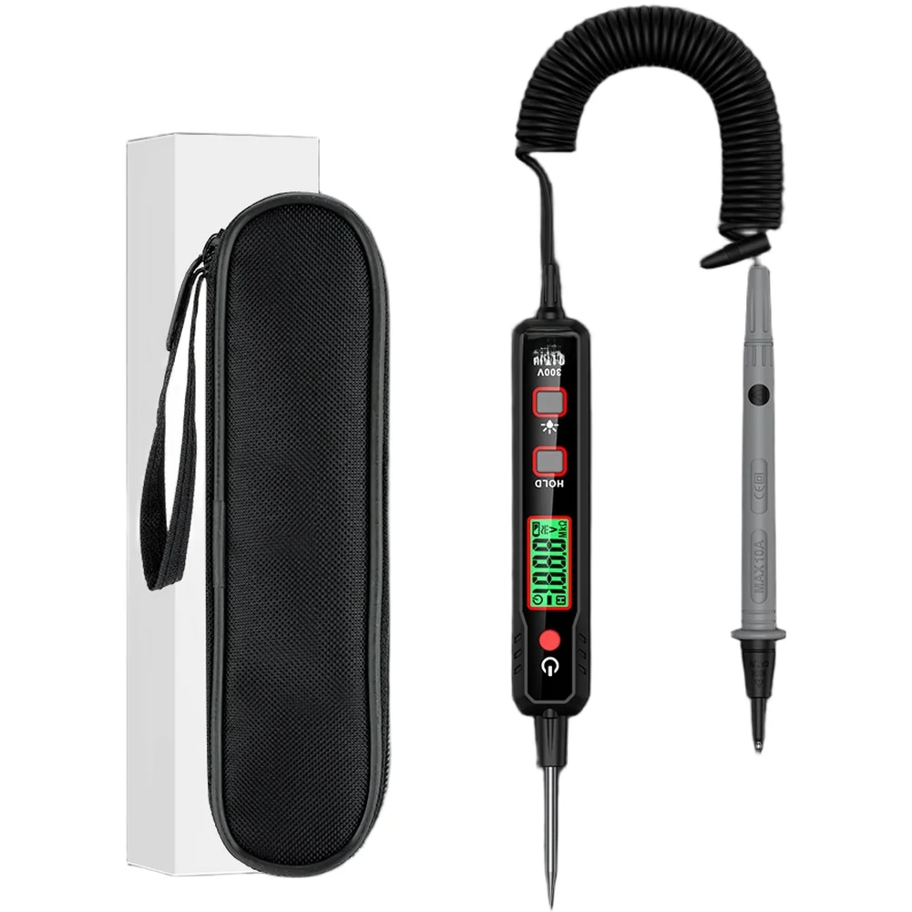 Smart Pen Tool 17.5*2.6*2.3cm Voltage Detector AC DC Auto Identification CAT III 300V Safety Backlight Display