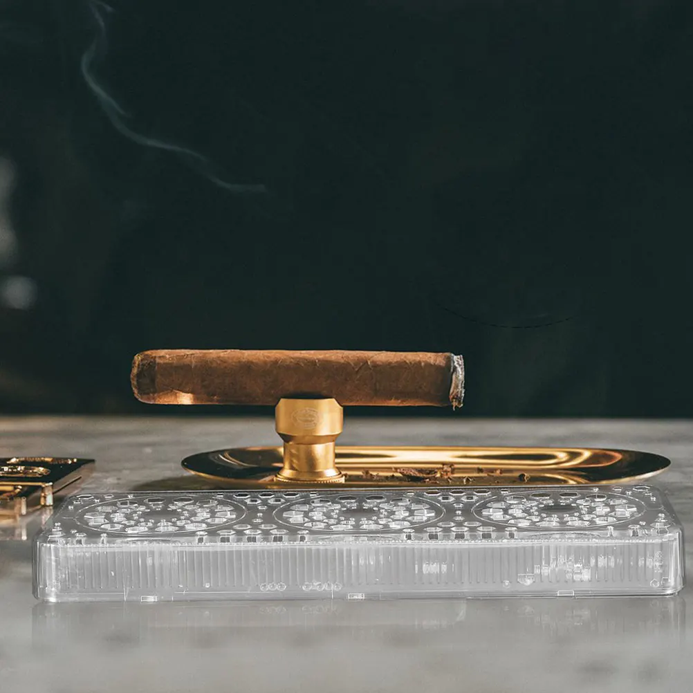 

2pcs Cigar Humidifier Box For Humidor Supplies Maintains Ideal Humidity Preserves Freshness Flavor Portable Lightweight Design