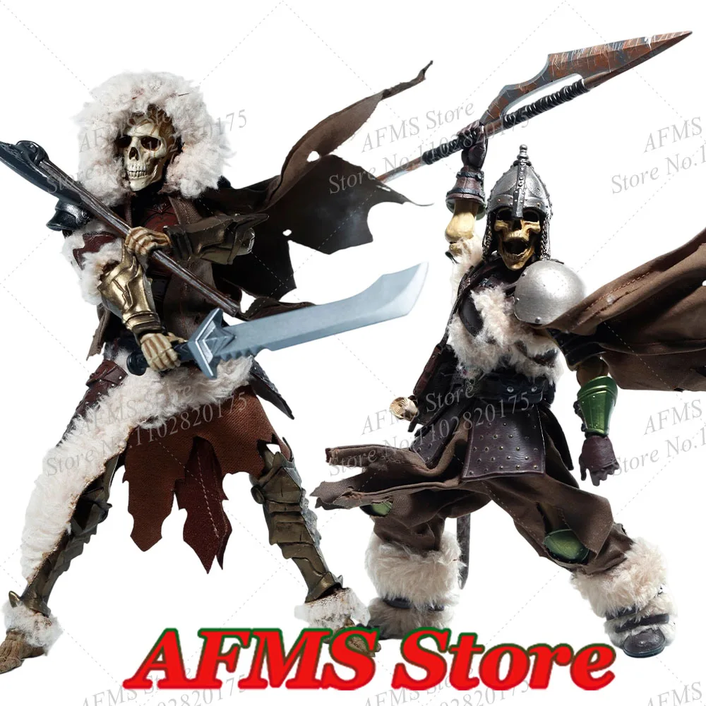 

‌Four Horsemen 1/12 Scale Scale Collectible Figure Snowfall Skull Wave Battle Damage Cloak Clothes Set For 6Inch Action Figure