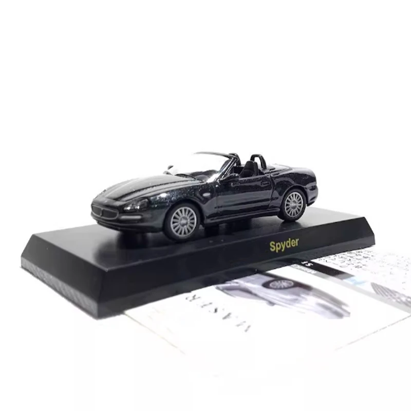 

Литая под давлением модель из сплава Spyder GranSport в масштабе 1:64, классический готовый продукт, коллекция сувениров для хобби, статический дисплей