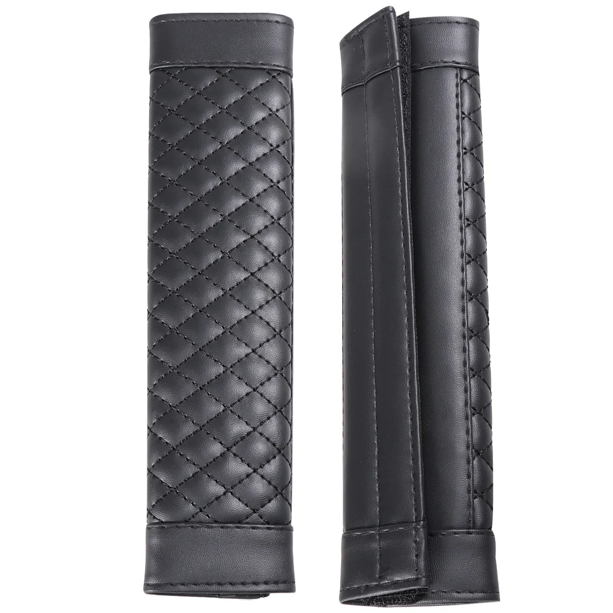 

2 pcs Lambskin Shoulder Cover Soft Comfortable Anti-Static Car Seat Strap Protector For Luggage Backpacks Motorcycle