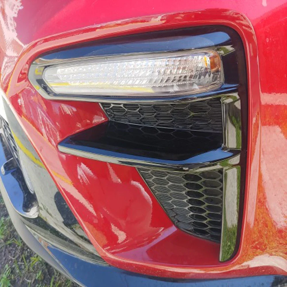 

Для Kia Cerato k3 2019 2020 2021, крышка передней противотуманной фары из углеродного волокна, накладка на противотуманную фару, рамка, аксессуары для стайлинга автомобиля