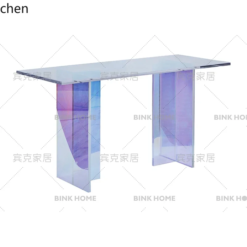 

LYY акриловый красочный барный стол кофейня магазин одежды Nakajima современный минималистичный стол