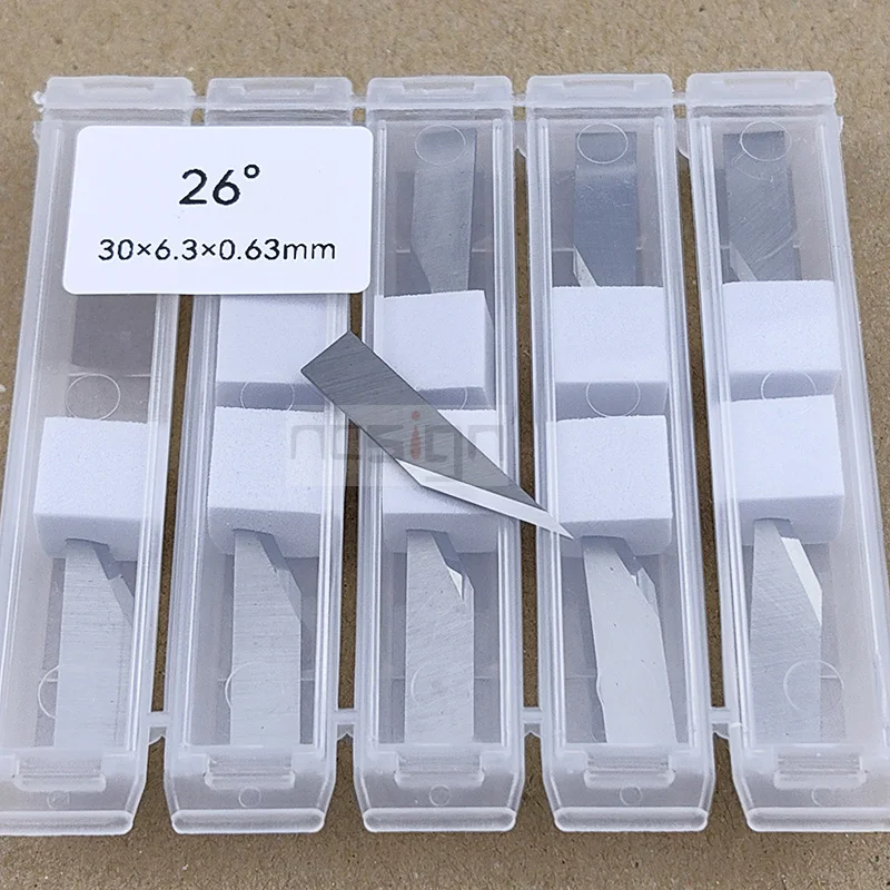 10PCS AOKE 26° Oscillating Tangential Knife Blade for ZUND ATOM RZCUT JWEI COMELZ TESEO ECOCAM ESKO KONGSBERG ARISTO Cutting Mac