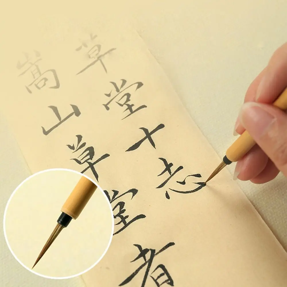 Drawing Painting Practice Crisperding Artist Calligraphy Brush Hook Line Fine Paint Brush Chinese Brushes Script Writing Brush