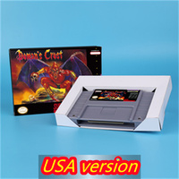 for Demon's Crest 16bit game card for USA NTSC version SNES video game console
