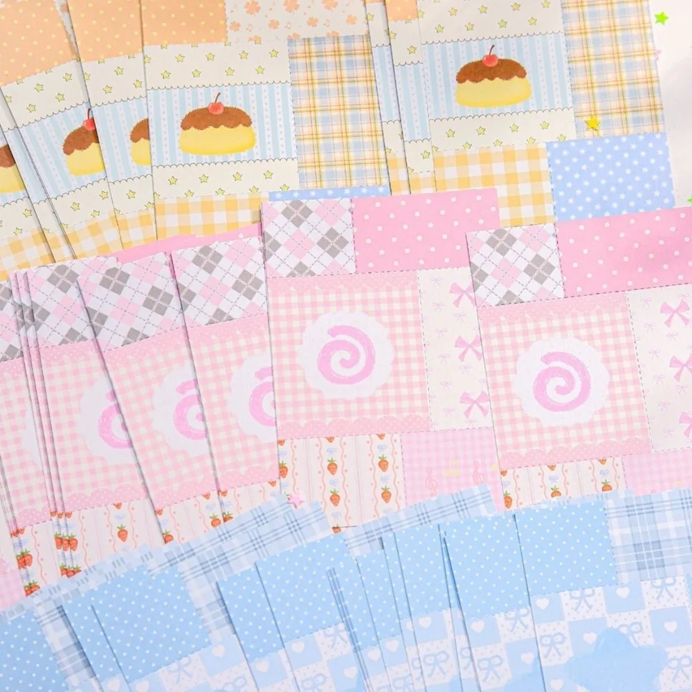 Square Shape Memo Pads Tear-off Design High-Quality Paper Memo Note Paper Korean Illustration Cute Cartoon Writing Paper
