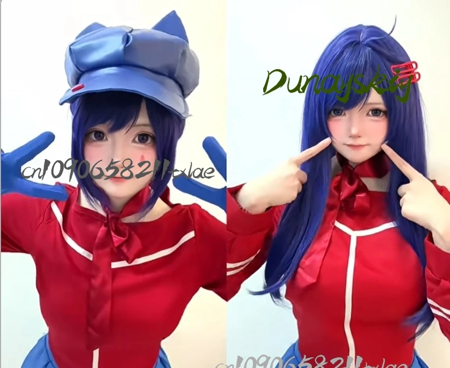 Cyber anime Ghost MiSide jirai kei kostum cosplay wanita koleksi aksesori cosplay Halloween kawaii berkualitas tinggi