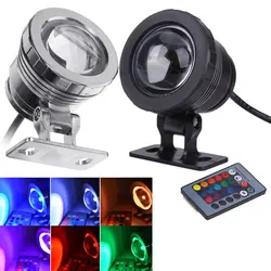 10W 15W RGB LED Flood Light Underwater Waterproof Fountain Pool Pond Aquarium Spotlight Bulb Lamp Outdoor Garden DC 12V 85-265V