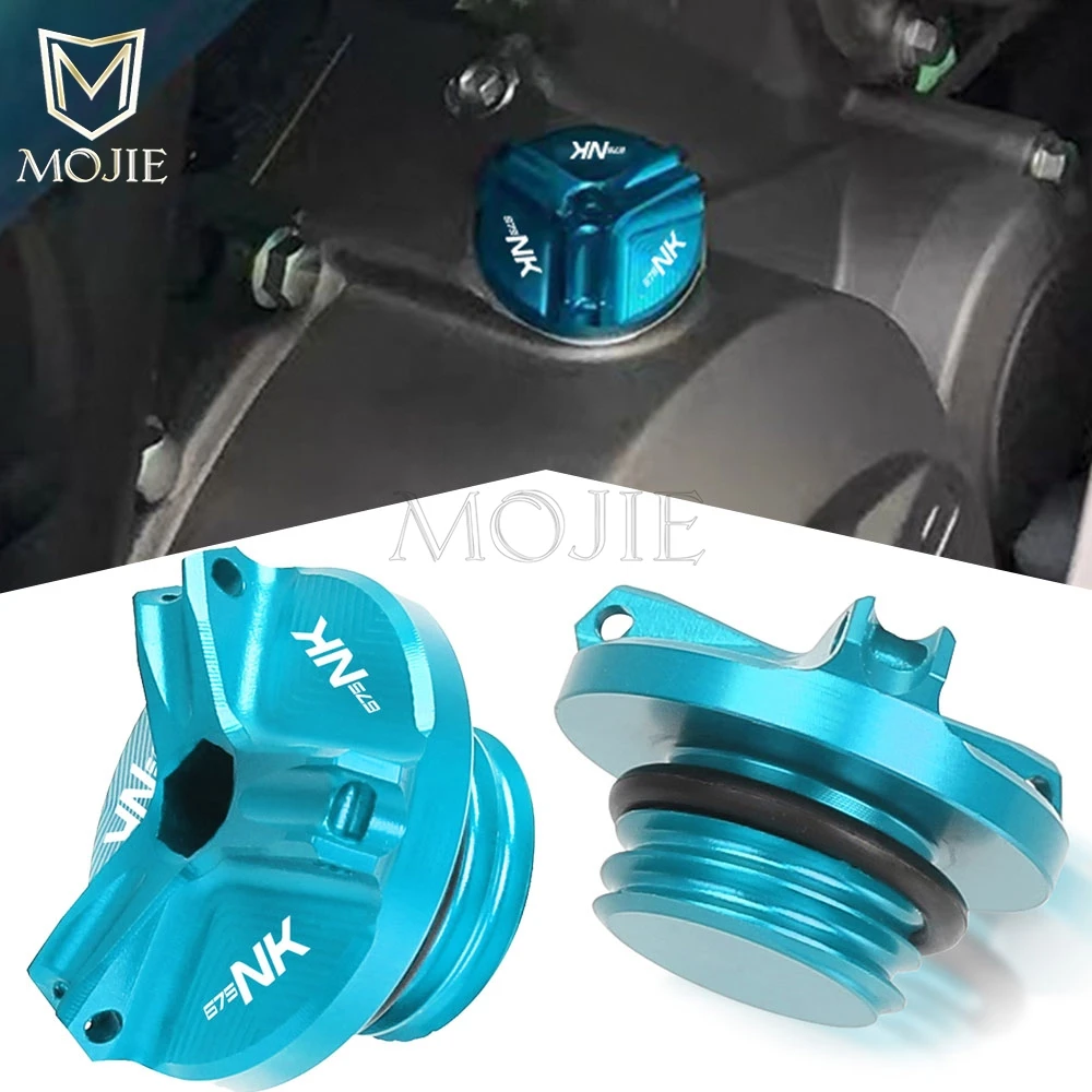 

M19*2.5 For CF MOTO 675NK 675 NK 675-NK NK 675 2023-2024-2025-2026+ Motorcycle Aluminum Oil Filter Cup Engine Plug Covers Caps