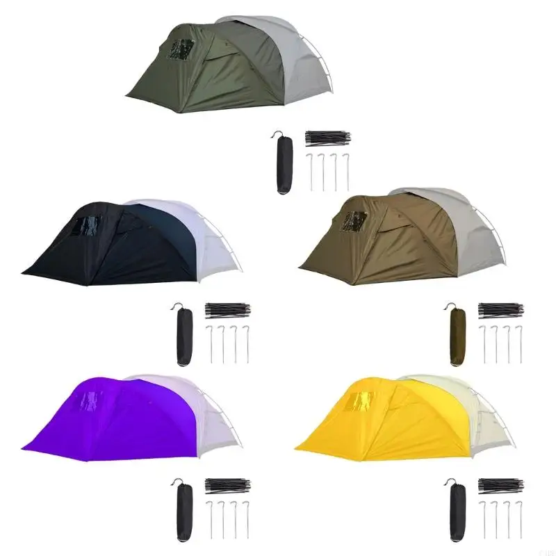

C4DE Family Camping Tent for Mountaineering Backpacking Travel Watertight Family Tent Light Weight Awning Family Camp Tent