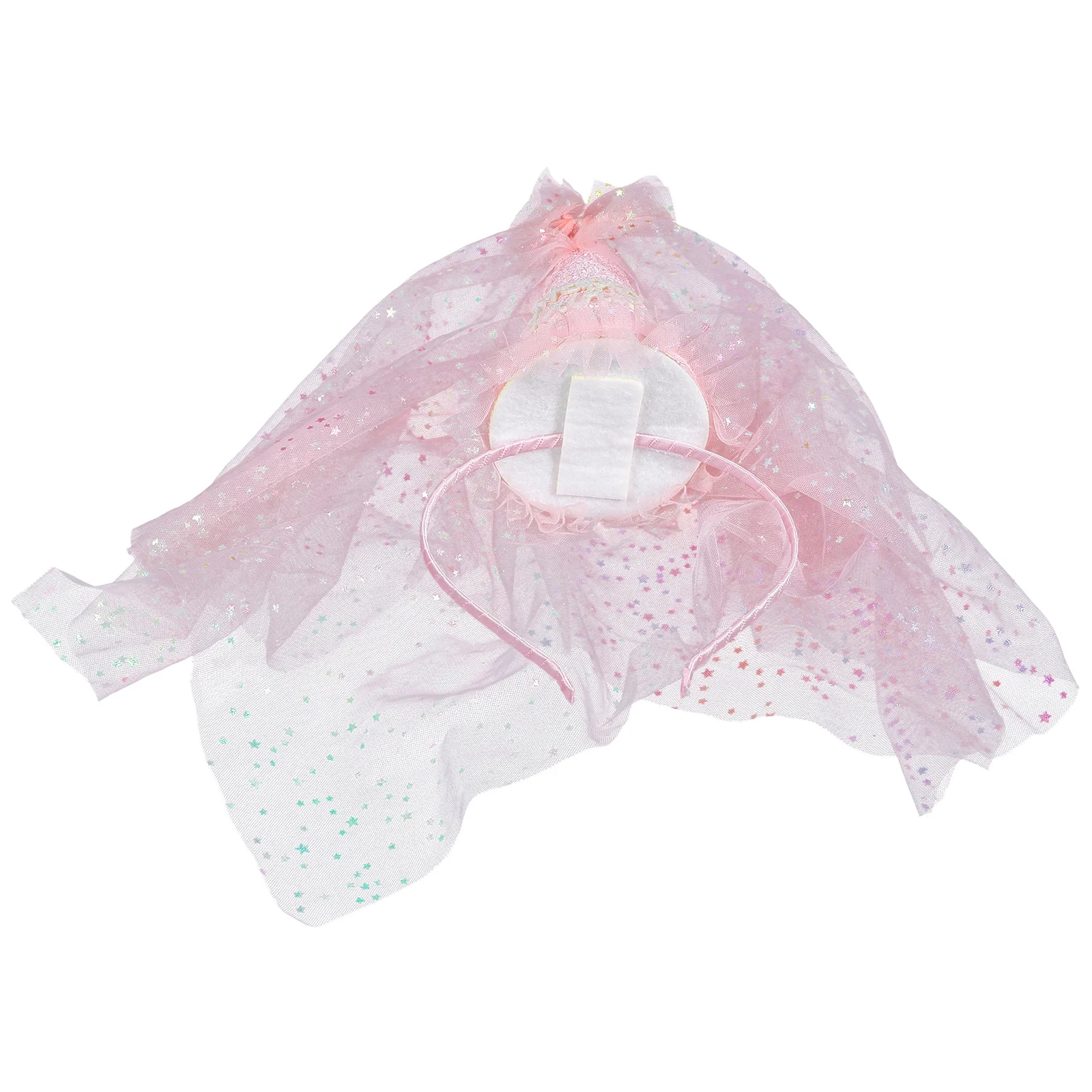 

Birthday Headb Girls Hair Toppers Lace Fabric Headpiece Decorative Headdress Party Carnival Costumes Accessories Hair B