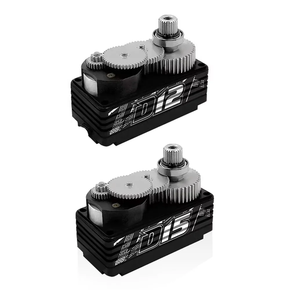 Power HD D12 / D15 Short Body Digital Servo High-Speed High Torque Support SSR Mode for 1/10 Racing RC Drift Cars / Vehicles