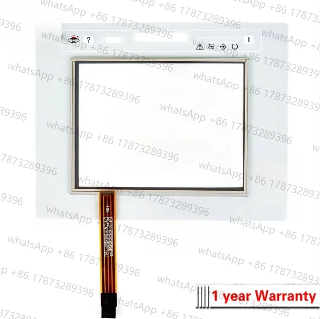 Digitalizador de vidro do painel da tela de toque para UniOP eTOP05-0045 eTOP06-0050 eTOP06C-0050 eT0P06C-CE50 Tela sensível ao toque e película protetora